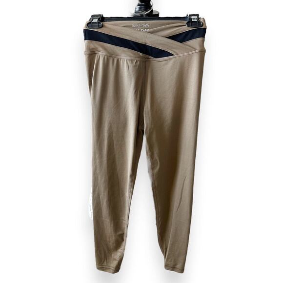 New Sweaty Betty All Day Wrap Waist 7/8 Workout Leggings Terra Brown US 6 UK S - Picture 1 of 6